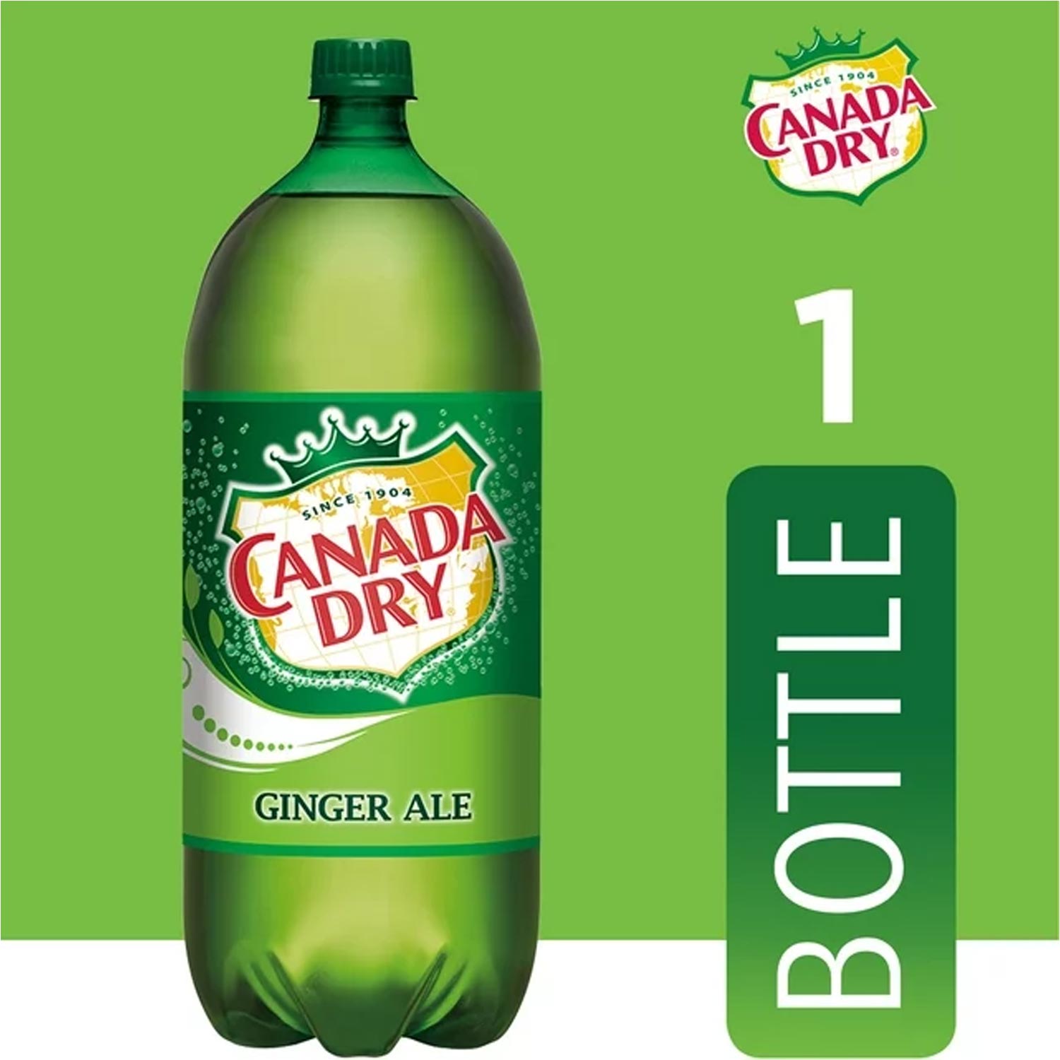 Canada Dry Ginger Ale Soda Pop, 2 L bottle – Bild 2
