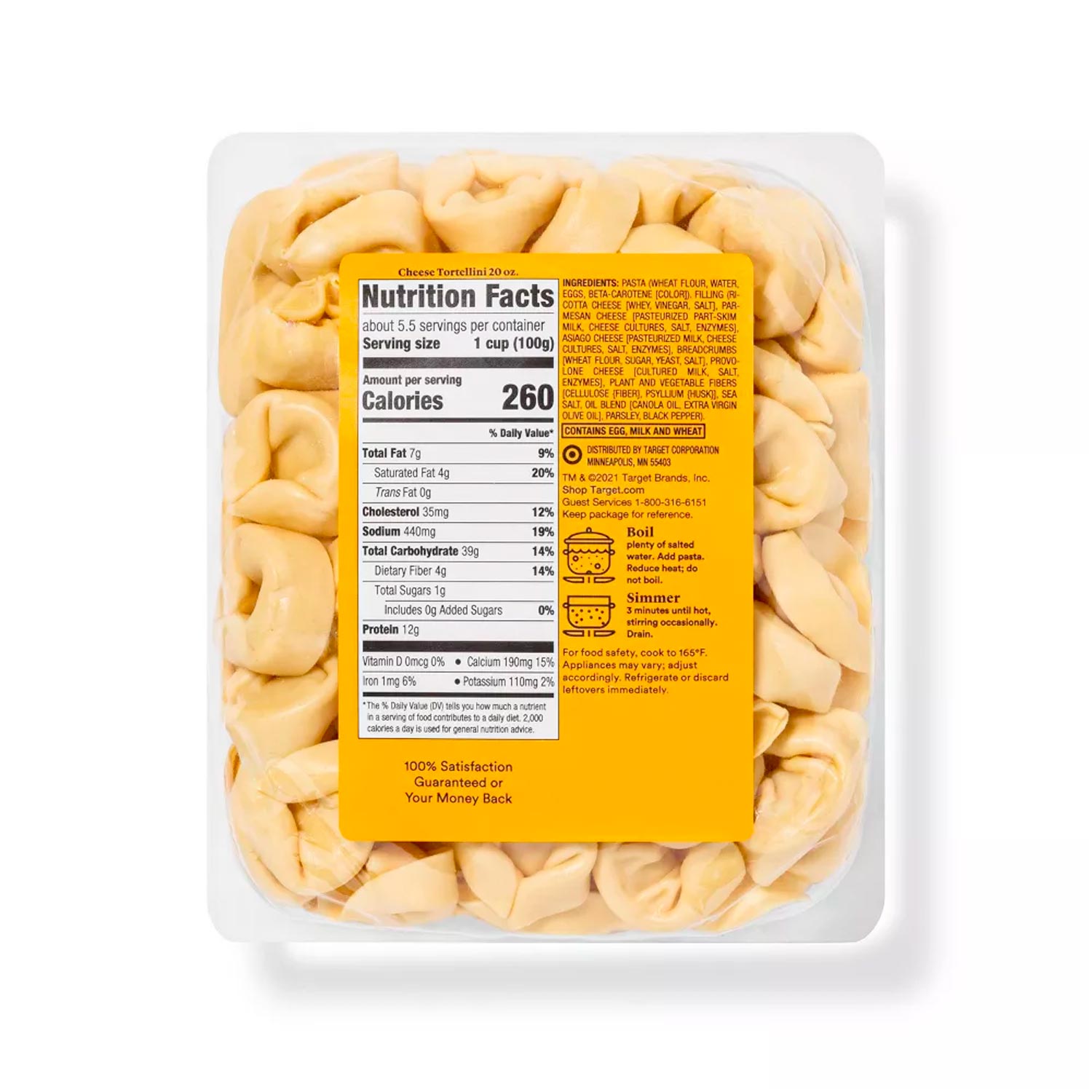 Cheese Tortellini - 20oz - Good & Gather – Bild 2