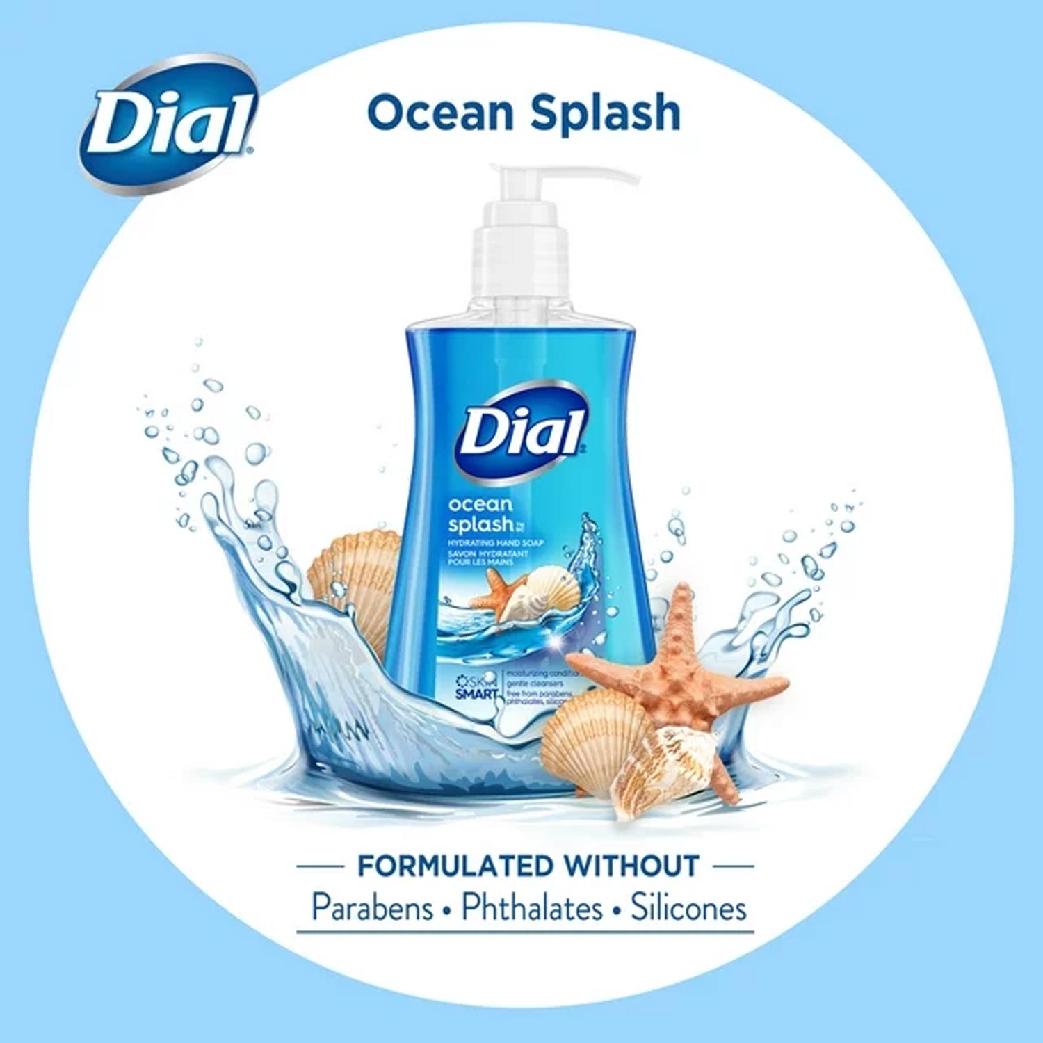 Dial Liquid Hand Soap, Ocean Splash, 7.5 fl oz – Bild 3